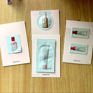Glossier Samples (4 sheets)